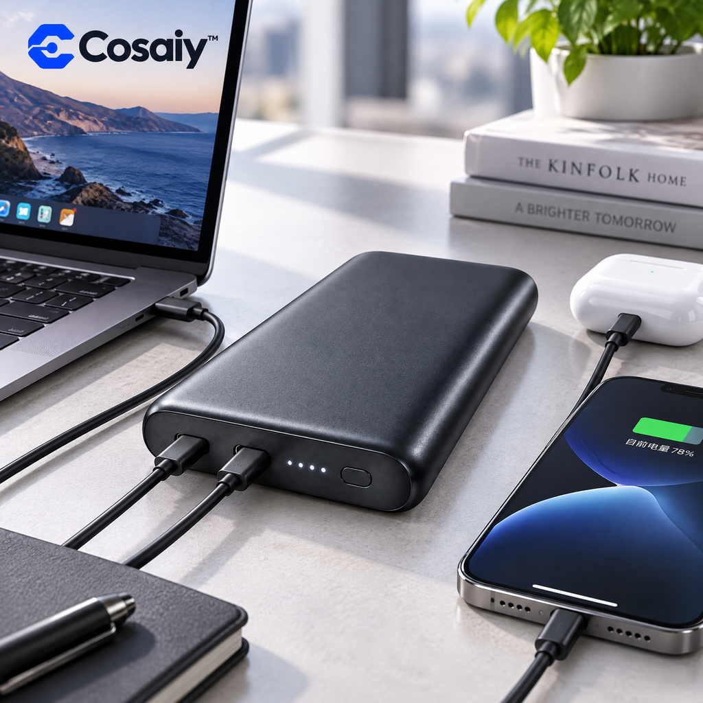 Cosaiy™ Portable Power Bank for Your Everyday Carry — everyday use